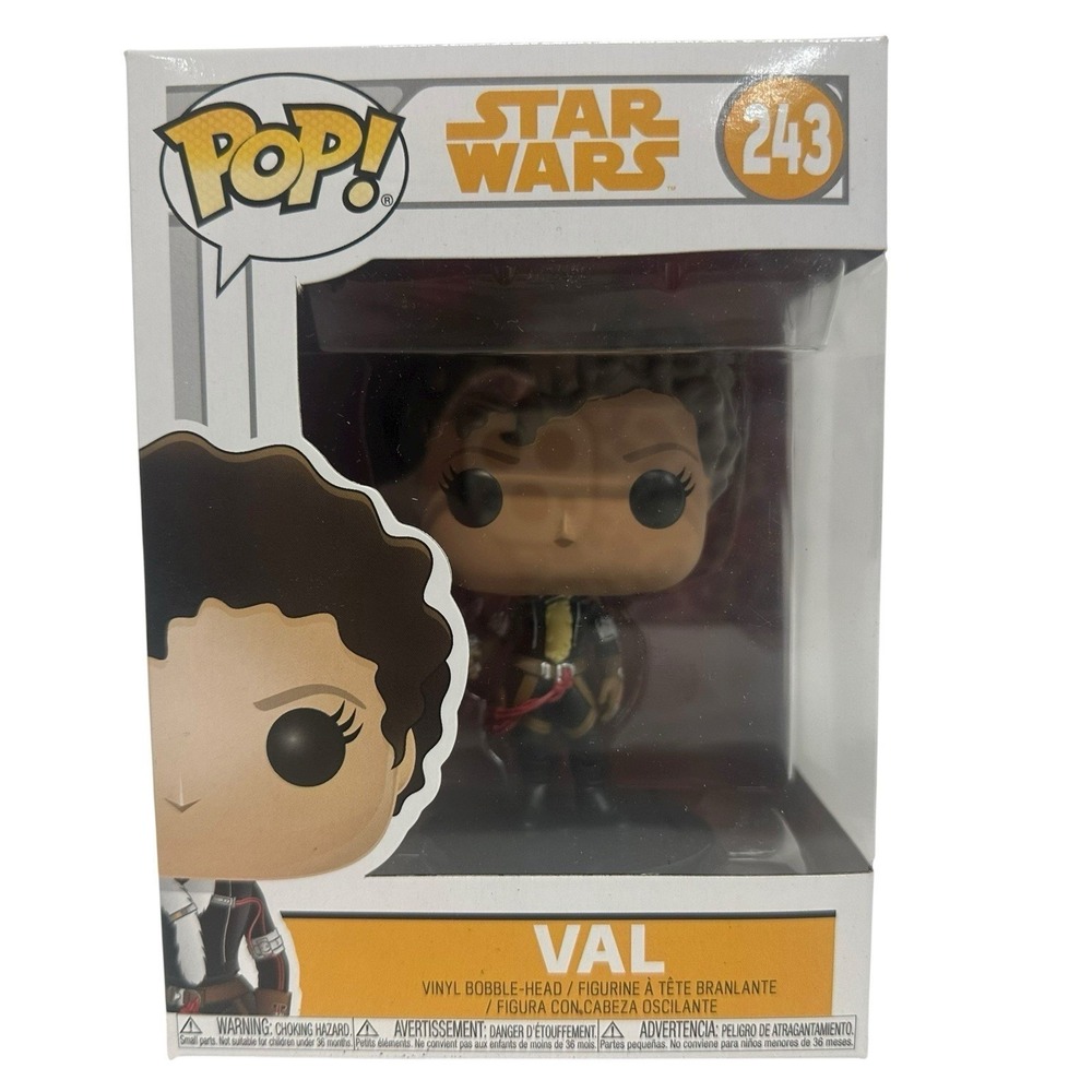 Funko Pop Star Wars #243 Val Bobble-Head Vinyl Figure Solo Movie 26989 NEU